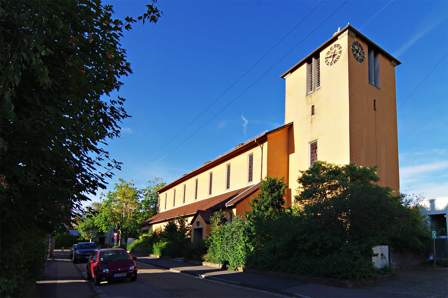 Kirche in der Ludwigsburger Weststadt